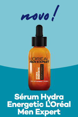 Novo Sérum Hydra Energetic da marca Loreal Men Expert